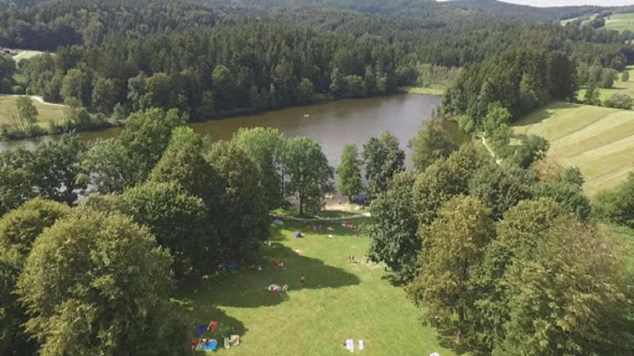 Ferienwohnung Waldblick 豪岑堡 外观 照片