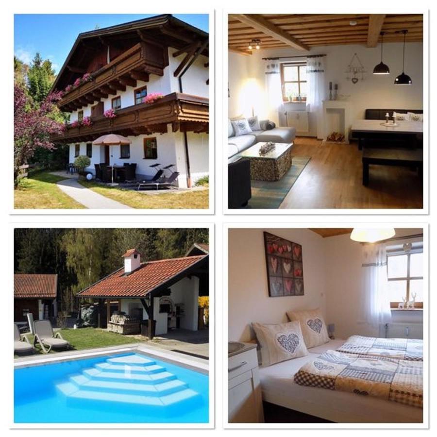 Ferienwohnung Waldblick 豪岑堡 外观 照片