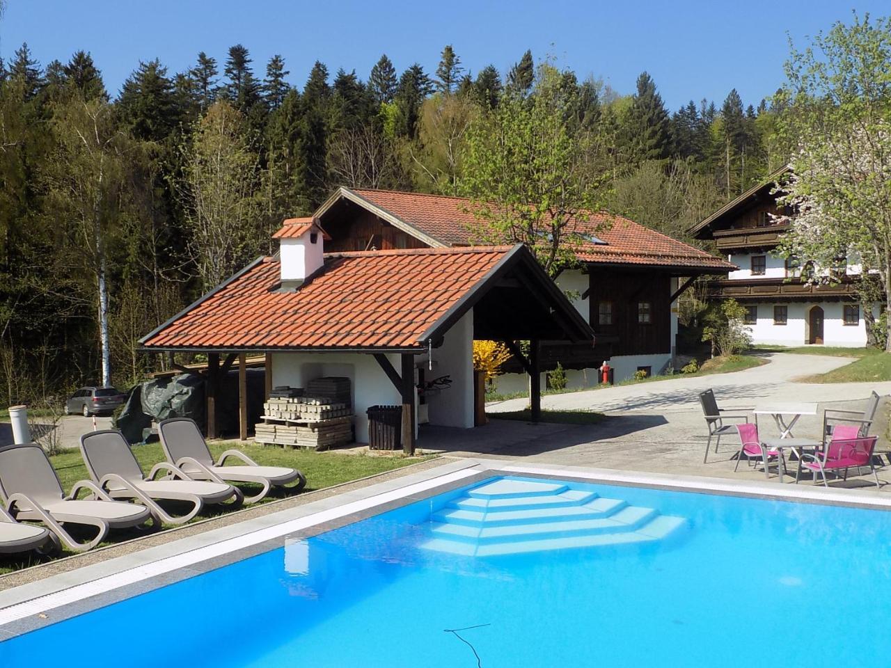 Ferienwohnung Waldblick 豪岑堡 外观 照片
